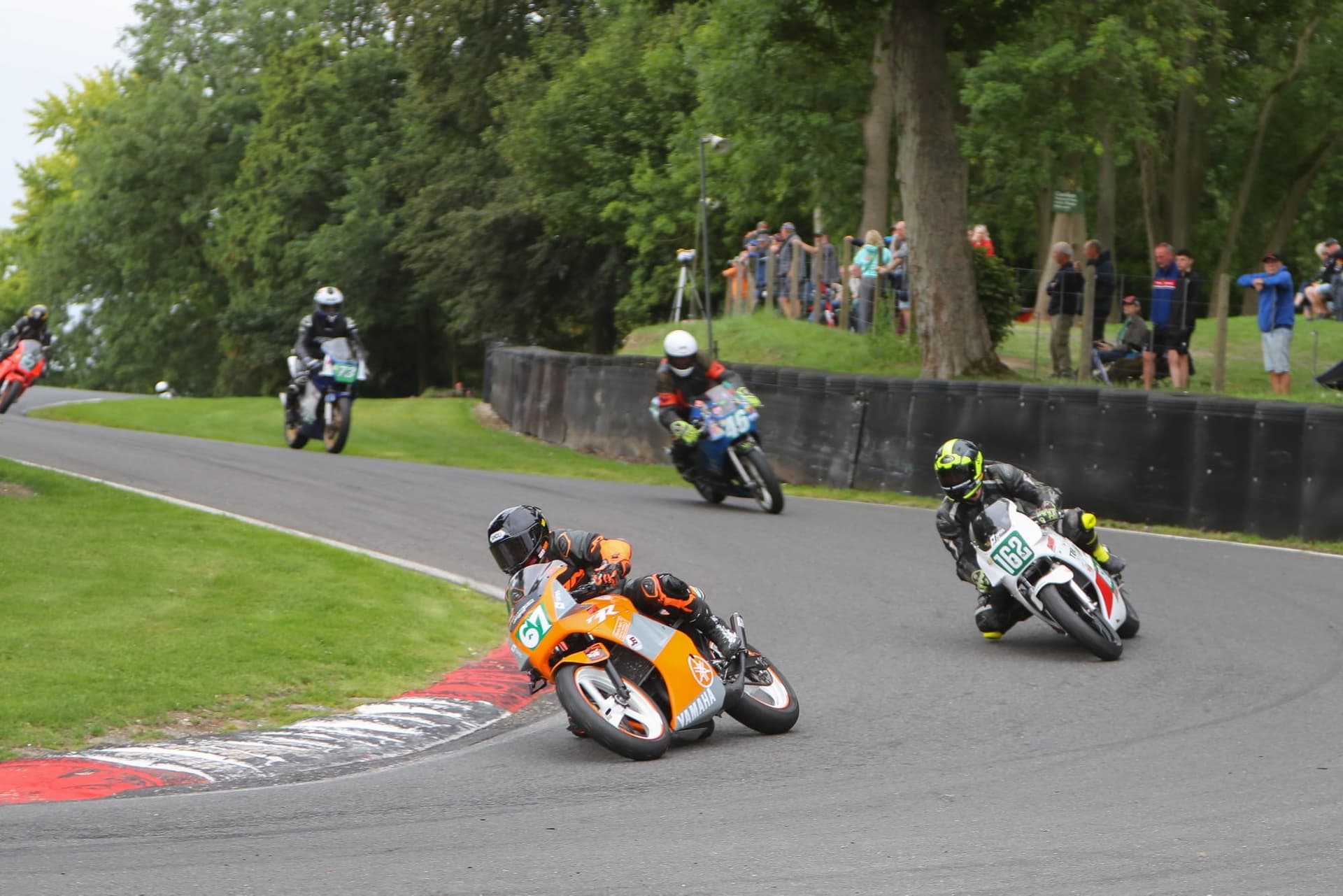 Mark Bailey #67 racing at Brands Hatch