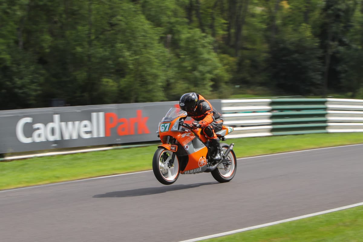 Mark Bailey mid-corner